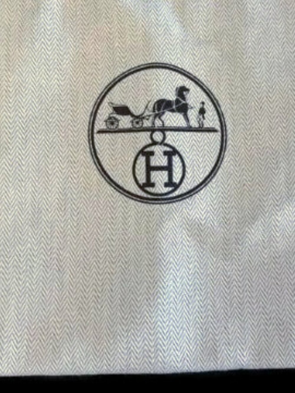 Hermes Drawing Dust Bag MEDIUM - Picture 3 of 13